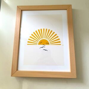 Framed Sunshine design